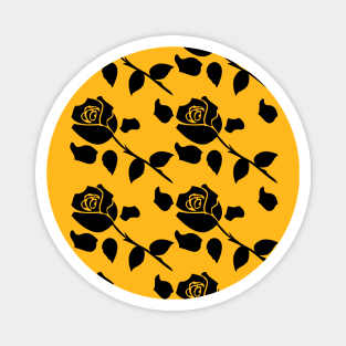 Black roses Magnet